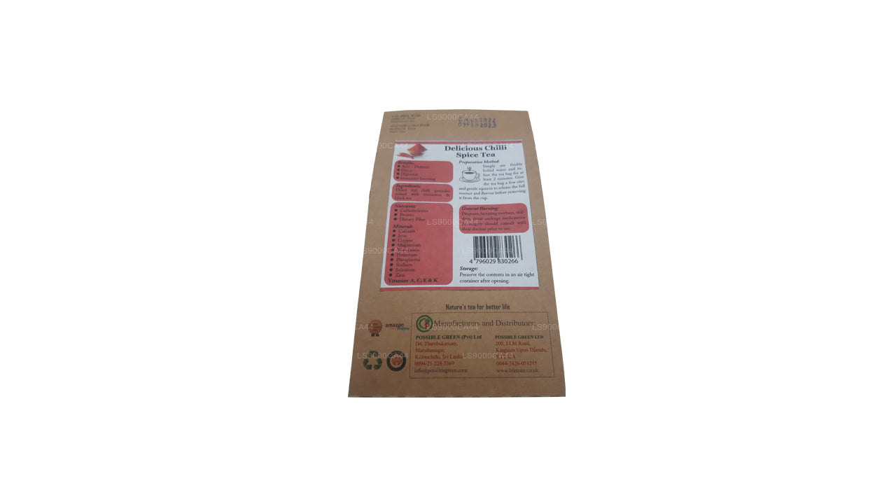 Lifetone Chili-Tee (Rot) (40g)