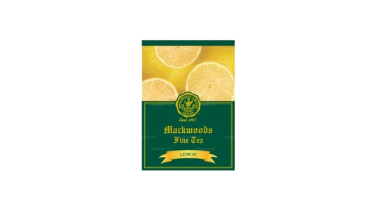 Mackwoods Delicious Zitronengeschmack, Single Estate, Schwarztee in 25 umhüllten Teebeuteln (50 g)