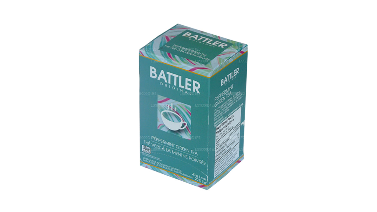 Battler Original Pfefferminz-Grüntee (40 g) 20 Teebeutel