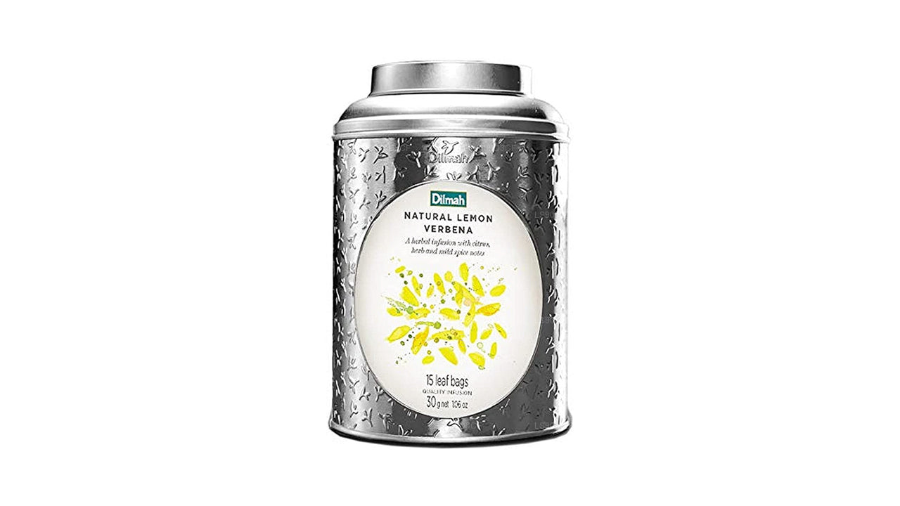 Dilmah Vivid Natural Lemon Verbena Teebeutel (30 g) Caddy