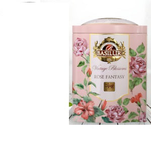 BASILUR – GESCHENK – VINTAGE BLÜTEN – Dose – FLGT – LT – ROSE FANTASY (100 g)