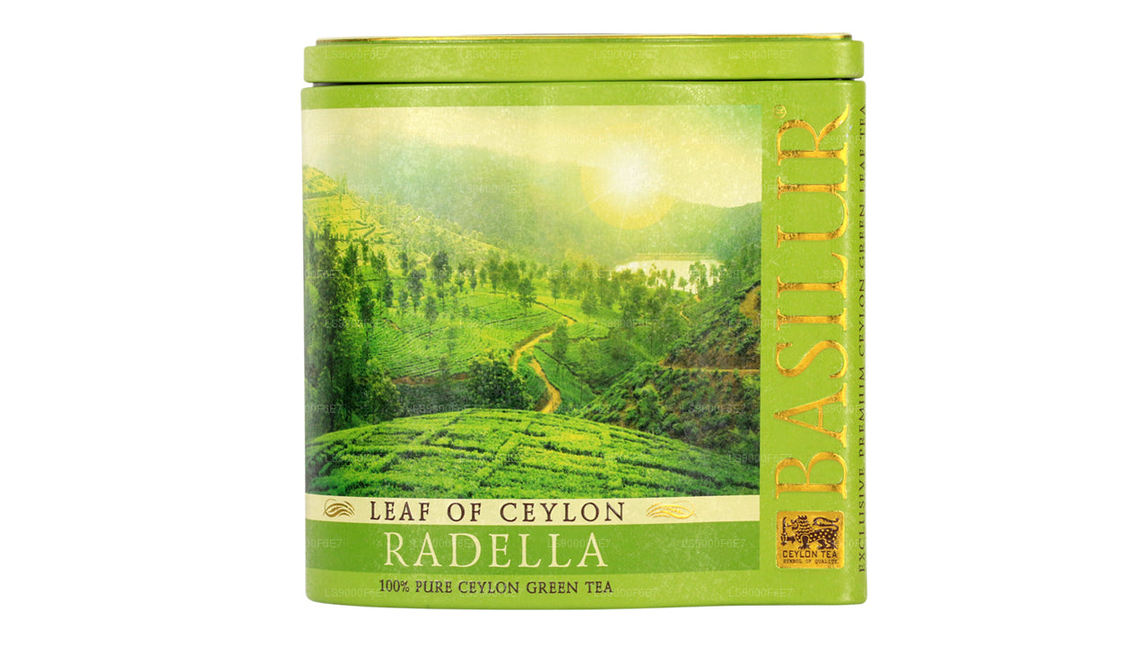 Dose „Radella Green Tea“ von Basilur Leaf of Ceylon (100 g)