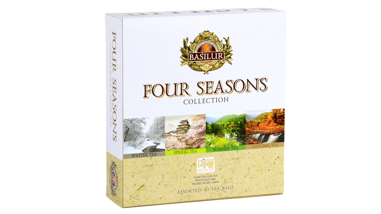 Basilur „Four Seasons Assorted“ (70 g) 40 umhüllte Teebeutel