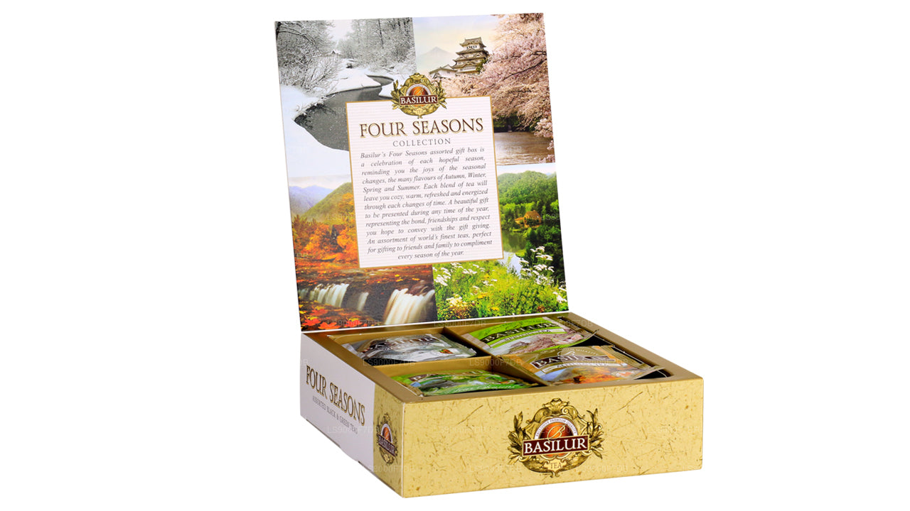 Basilur „Four Seasons Assorted“ (70 g) 40 umhüllte Teebeutel