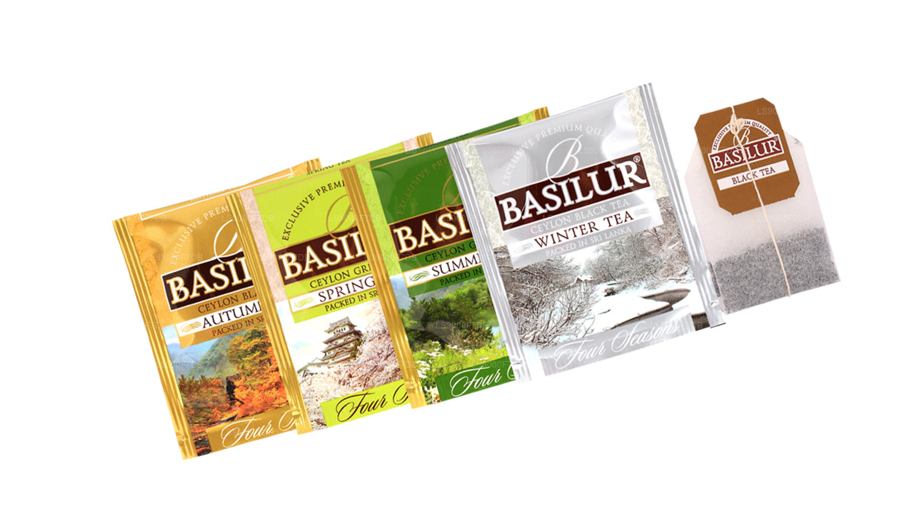 Basilur „Four Seasons Assorted“ (70 g) 40 umhüllte Teebeutel