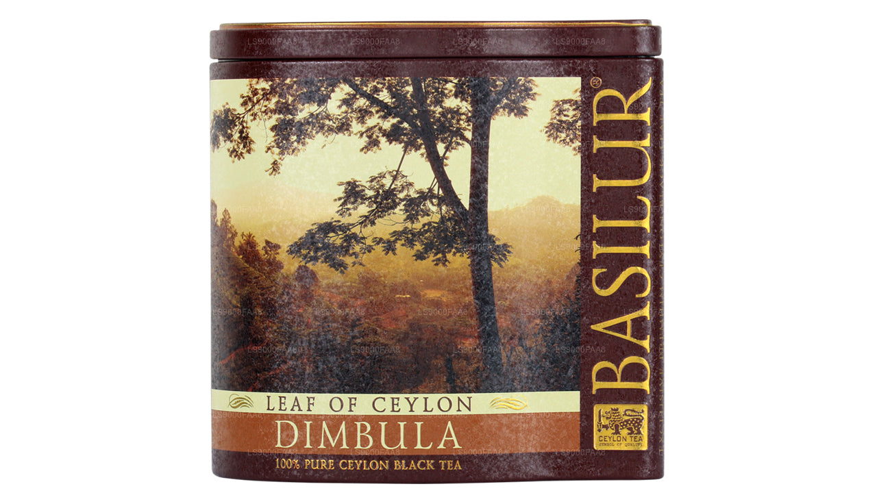 Basilurblatt aus Ceylon „Dimbula“ (100 g) Caddy