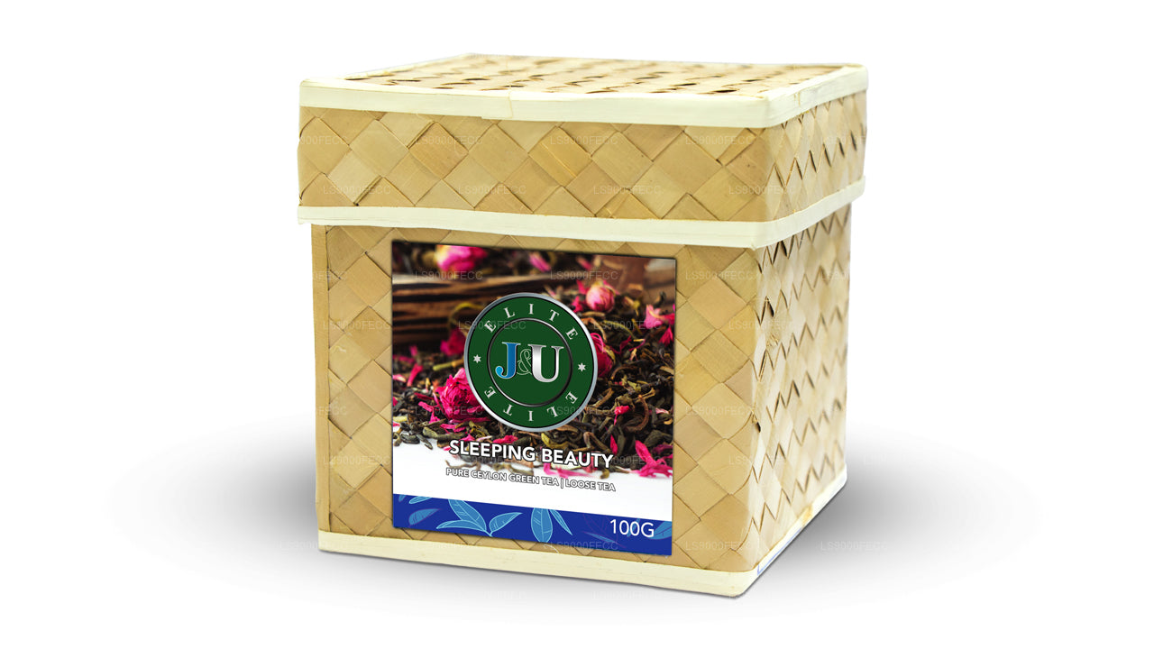 J&amp;U Sleeping Beauty Pure Ceylon Green Loose Tea (100g)