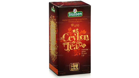Stassen Pure Ceylon Schwarztee (50 g) 25 Teebeutel