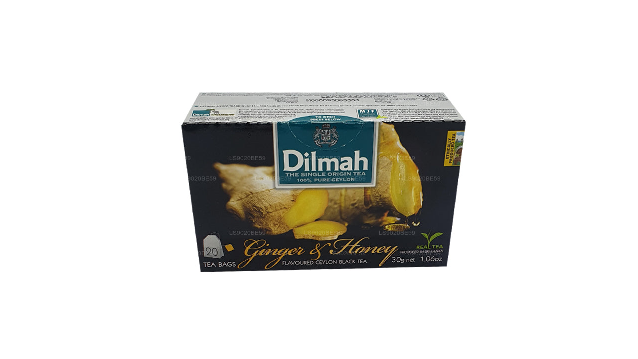 Dilmah Tee mit Ingwer- und Honiggeschmack (30 g) 20 Teebeutel