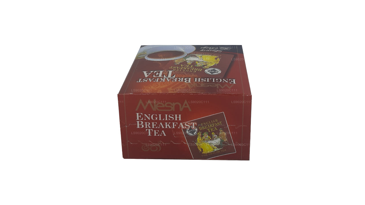 Mlesna Englischer Frühstückstee (20 g), 10 luxuriöse Teebeutel