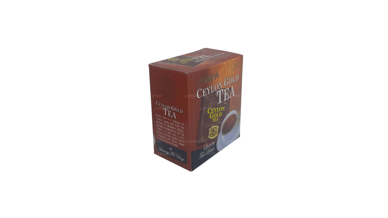 Mlesna Ceylon Gold Tea (20 g), 10 luxuriöse Teebeutel