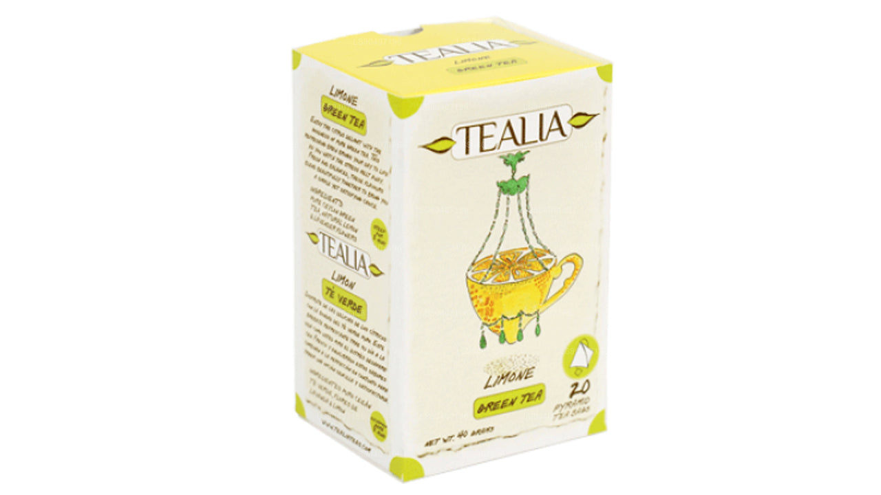 Tealia Limone - Pyramidenteebeutel (40g)