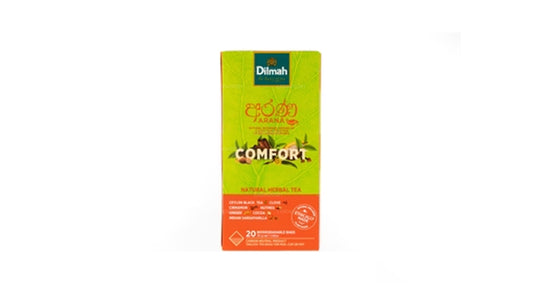Dilmah Arana Comfort Natürlicher schwarzer Kräutertee (20 Teebeutel ohne Etikett)