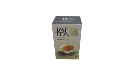 Jaf Tea Pure Green Collection Teebeutel mit Grüntee-Minz-Folie, 40 g