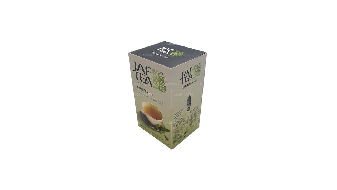 Jaf Tea Pure Green Collection Teebeutel mit Grüntee-Minz-Folie, 40 g