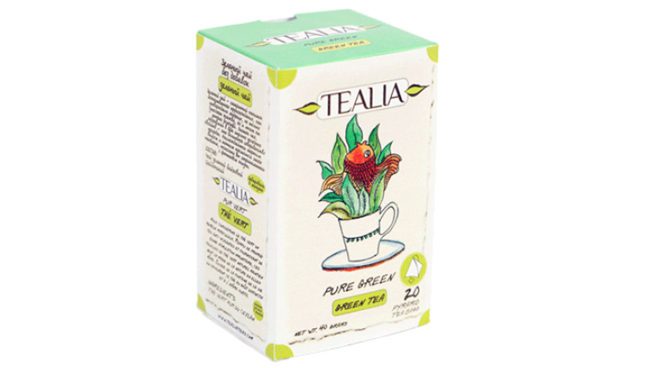 Tealia Pure Green - Pyramidenteebeutel (40g)