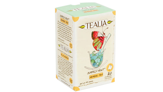 Tealia Simply Mint – Pyramiden-Aufgussbeutel (40 g)