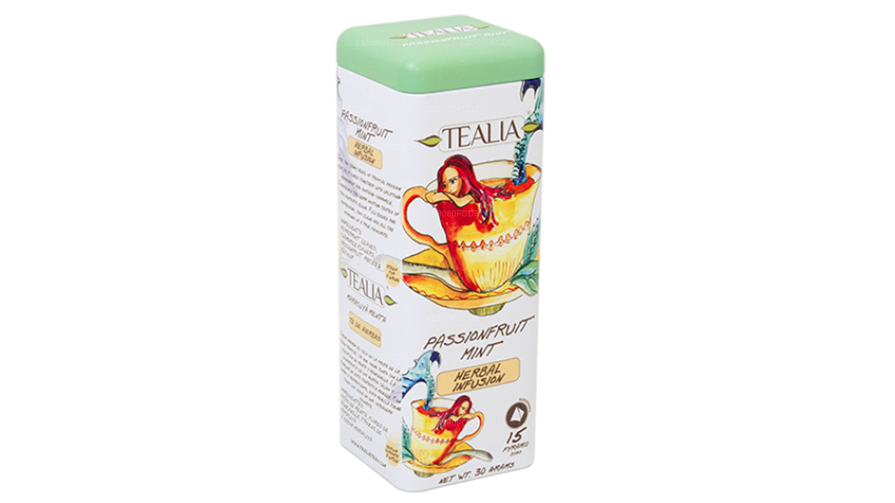 Tealia Passionfruit Mint 15 Pyramidenteebeutel (30g)