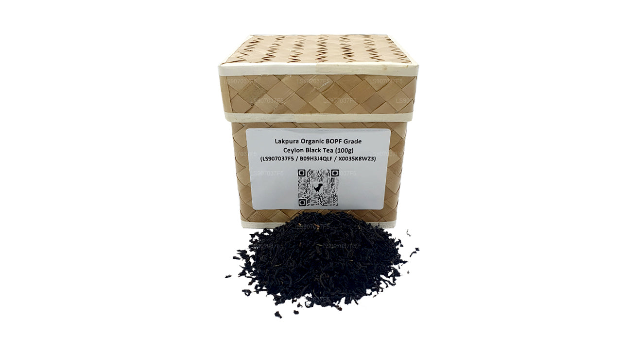 Lakpura Bio-Ceylon-Schwarztee in BOPF-Qualität (100 g)