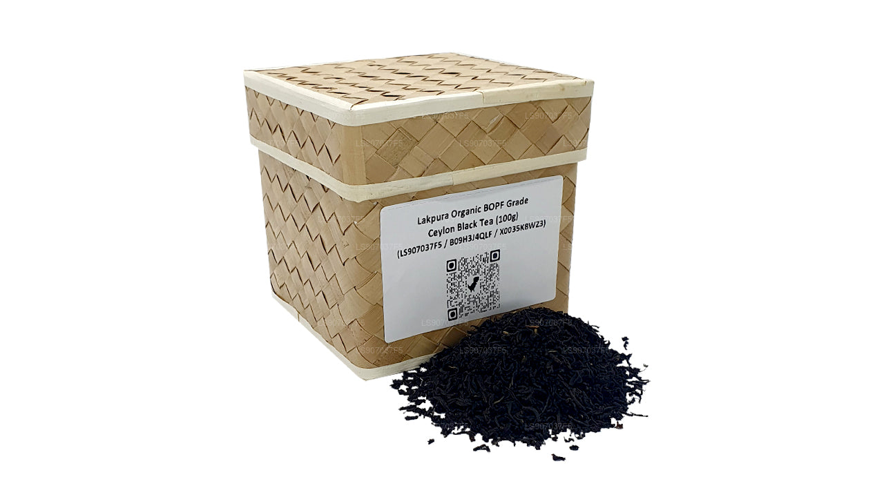 Lakpura Bio-Ceylon-Schwarztee in BOPF-Qualität (100 g)
