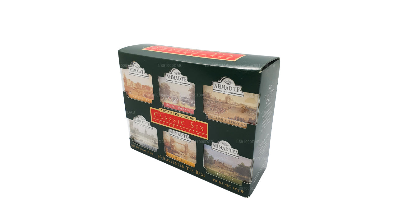 Ahmad Classic Six Tea Collection (6x10tb) 60 Papier TB (120g)