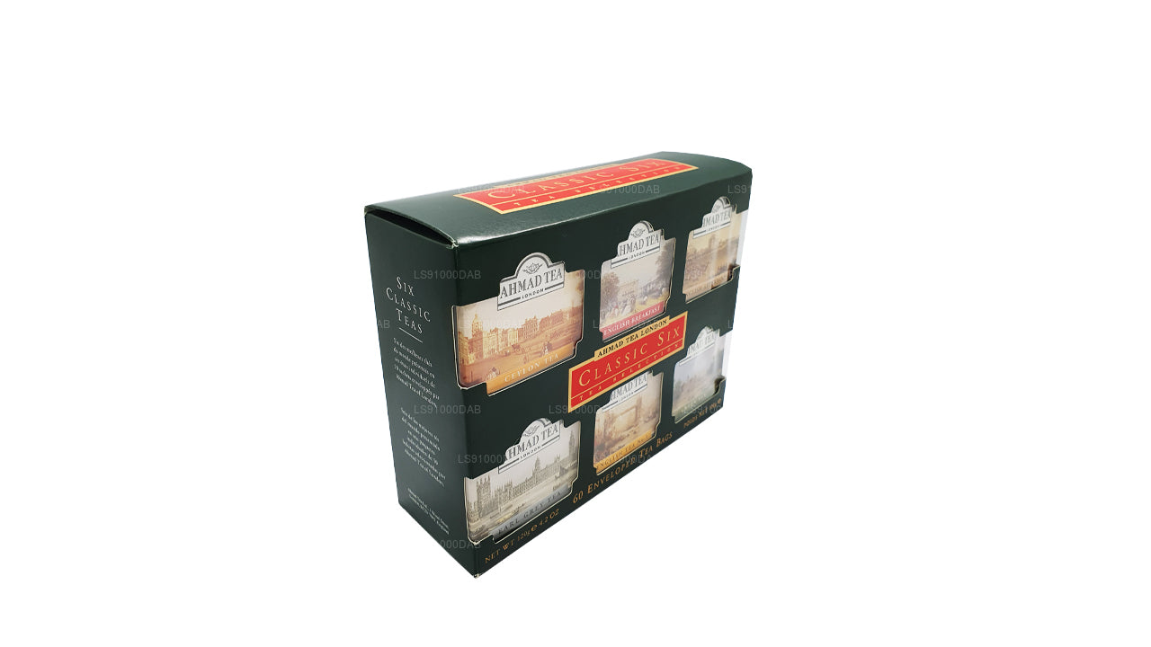 Ahmad Classic Six Tea Collection (6x10tb) 60 Papier TB (120g)