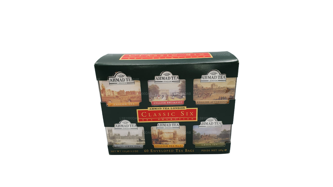 Ahmad Classic Six Tea Collection (6x10tb) 60 Papier TB (120g)