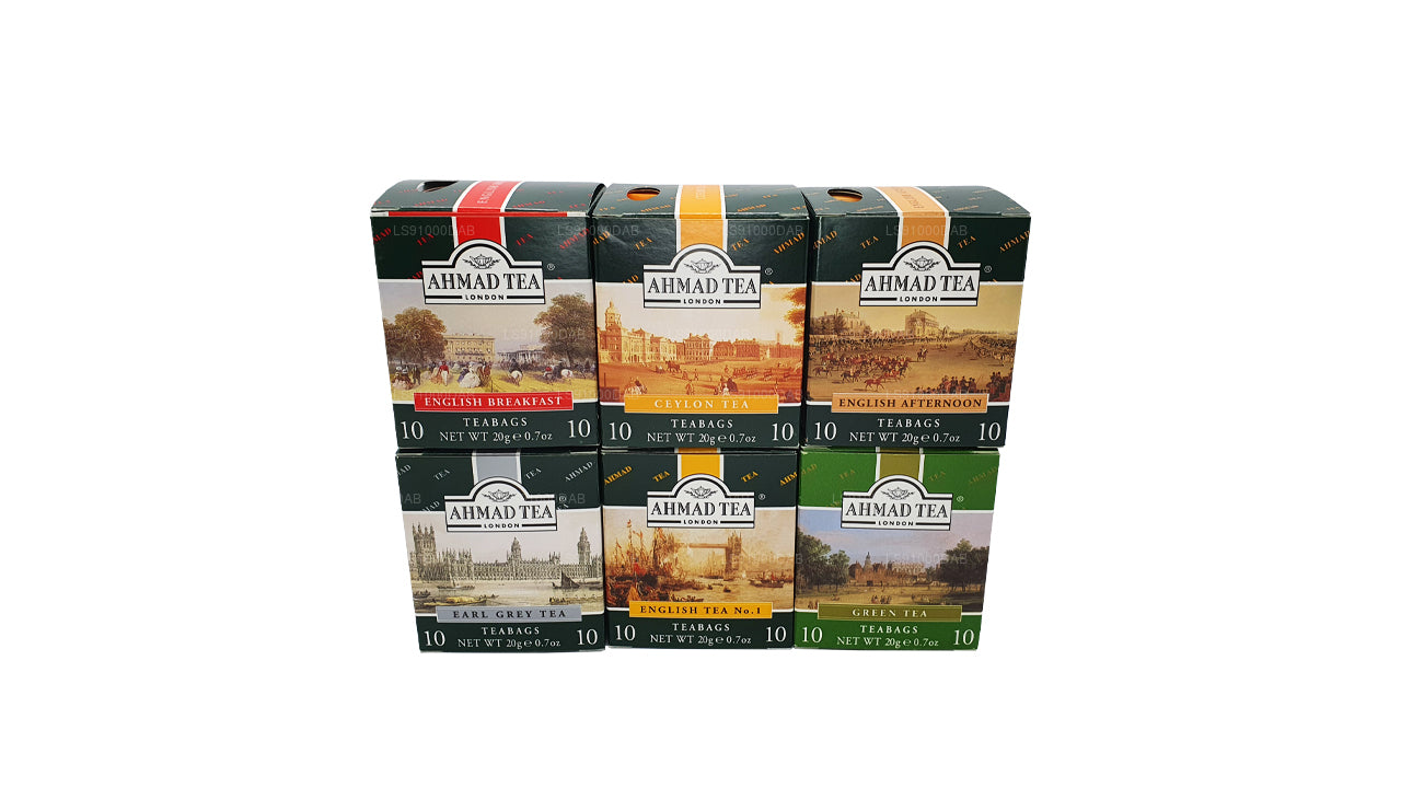 Ahmad Classic Six Tea Collection (6x10tb) 60 Papier TB (120g)