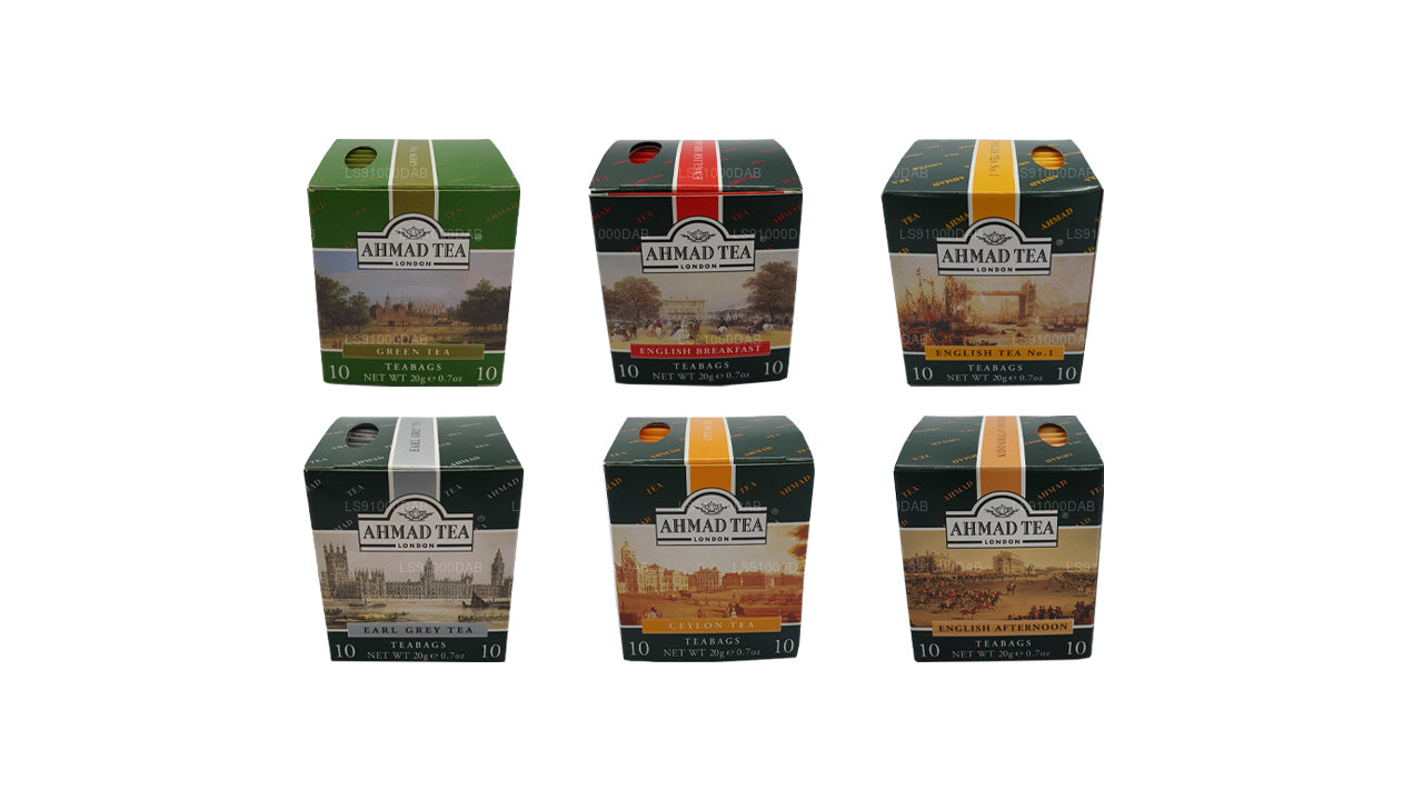 Ahmad Classic Six Tea Collection (6x10tb) 60 Papier TB (120g)