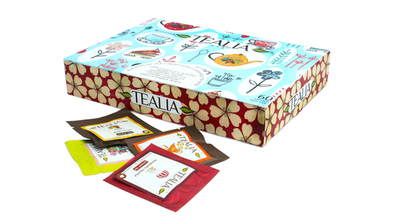 Tealia-Geschenkpackung mit 60 Beuteln – Desserttee-Kollektion