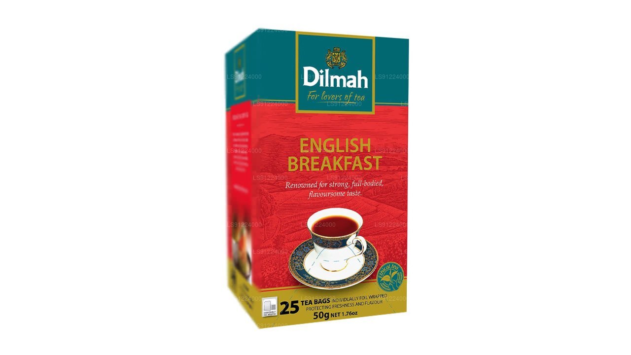 Dilmah Englischer Frühstückstee (50 g) 25 Teebeutel