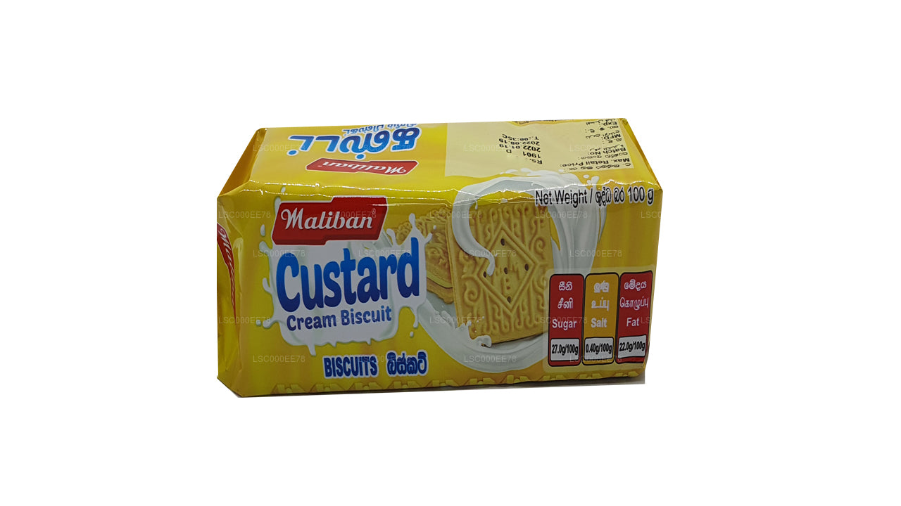 Maliban Custard Cream Sandwich Keks (100 g)