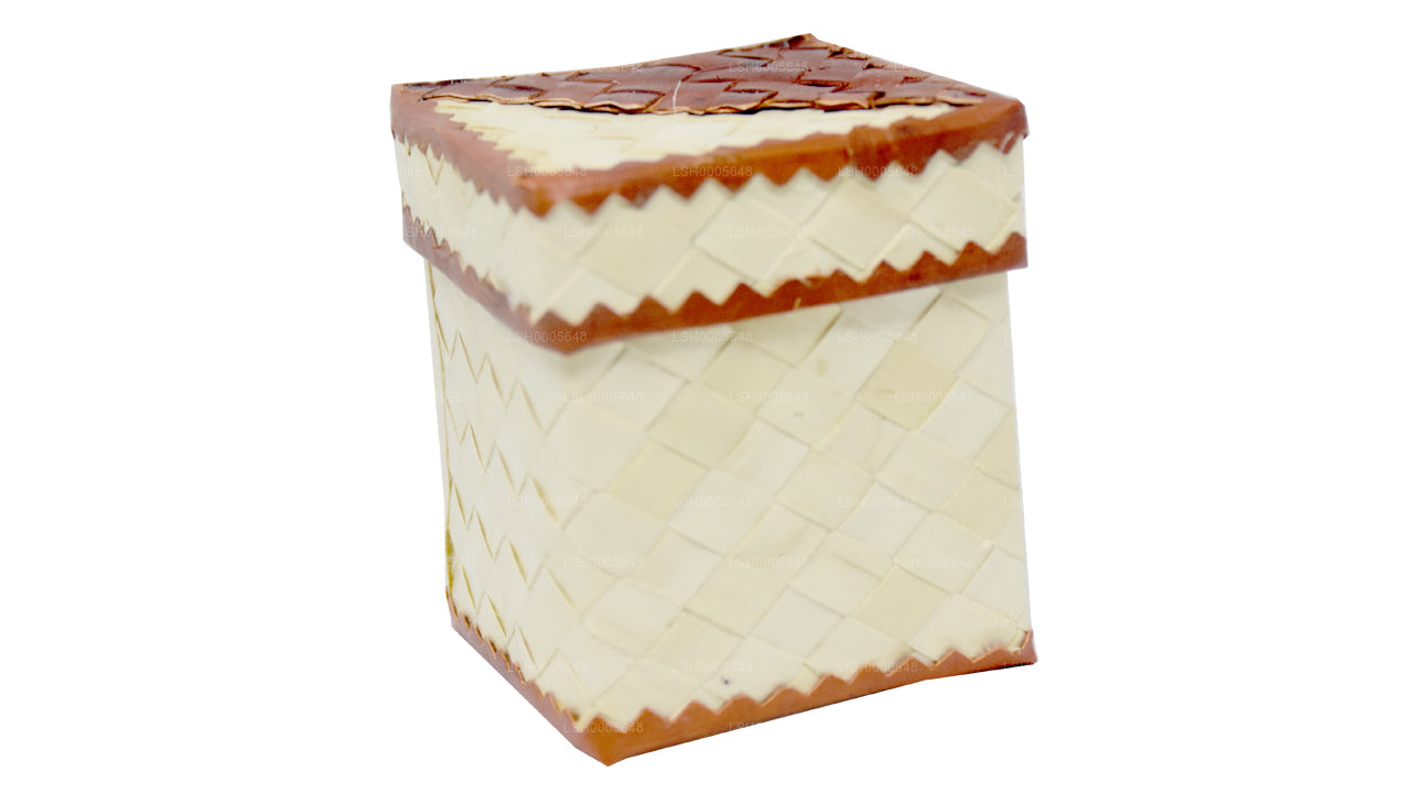 Lakpura Palmyrah-Blatt-Geschenkbox (Design A)