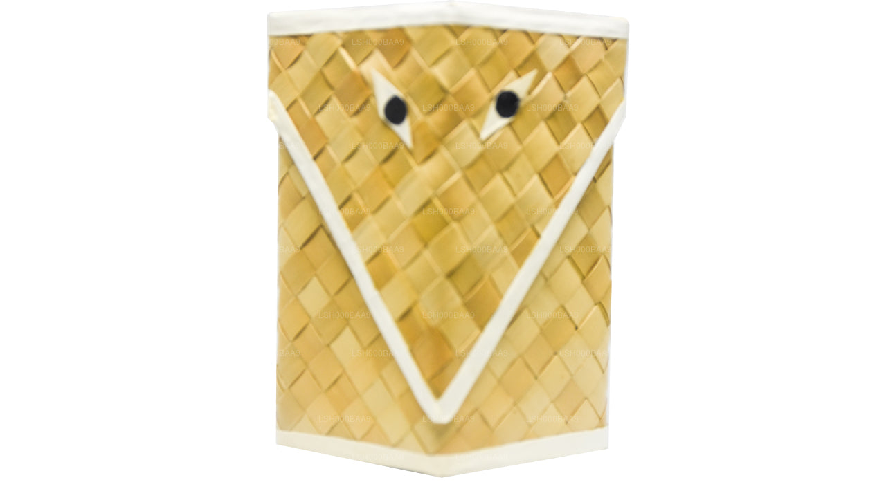 Lakpura Palmyrah-Blatt-Geschenkbox (Design F)