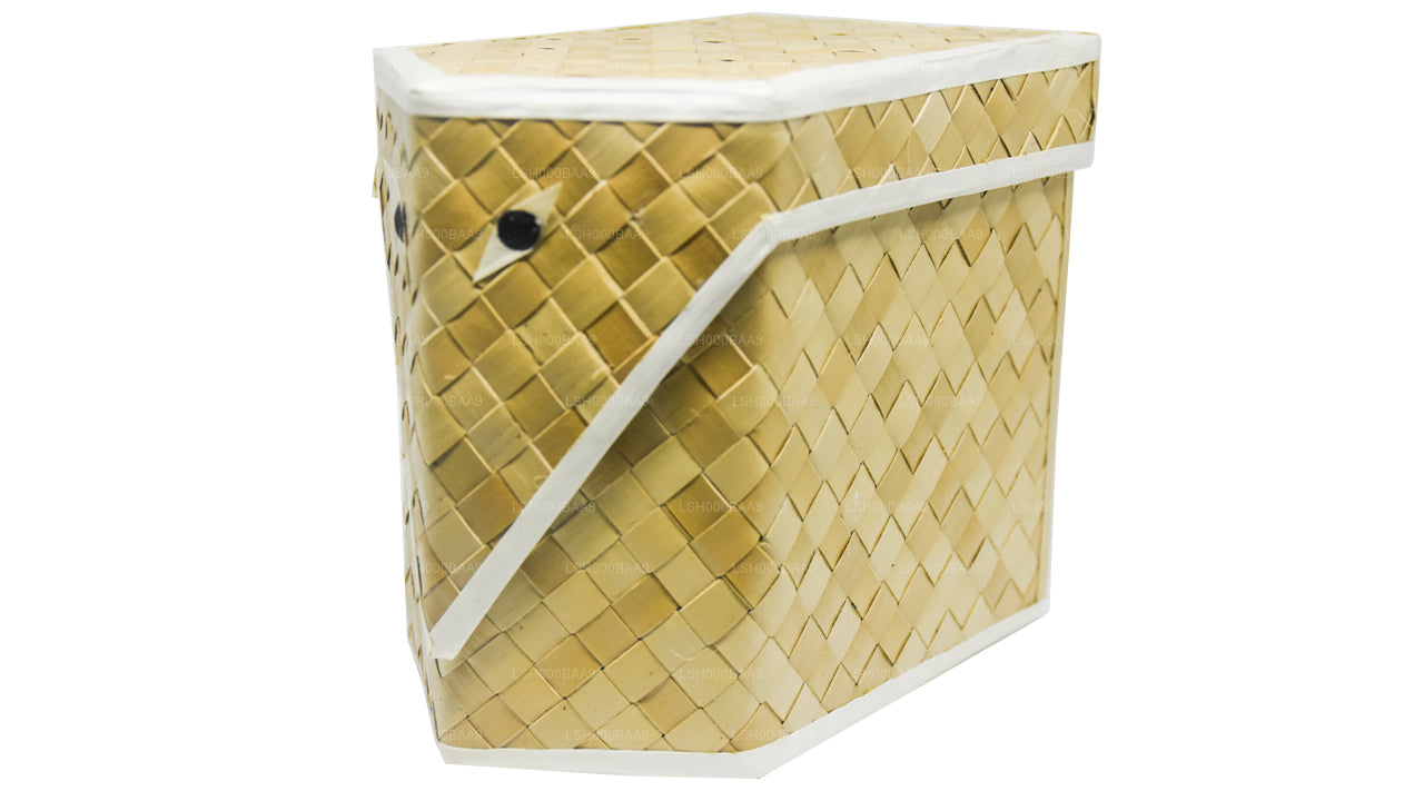 Lakpura Palmyrah-Blatt-Geschenkbox (Design F)
