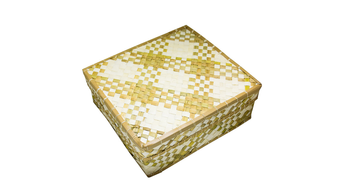 Lakpura Palmyrah Leaf Geschenkbox (Design E)