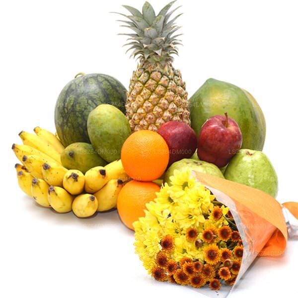 Kombination aus Früchten und Blumen für Gesundheit und Glück (500 g)